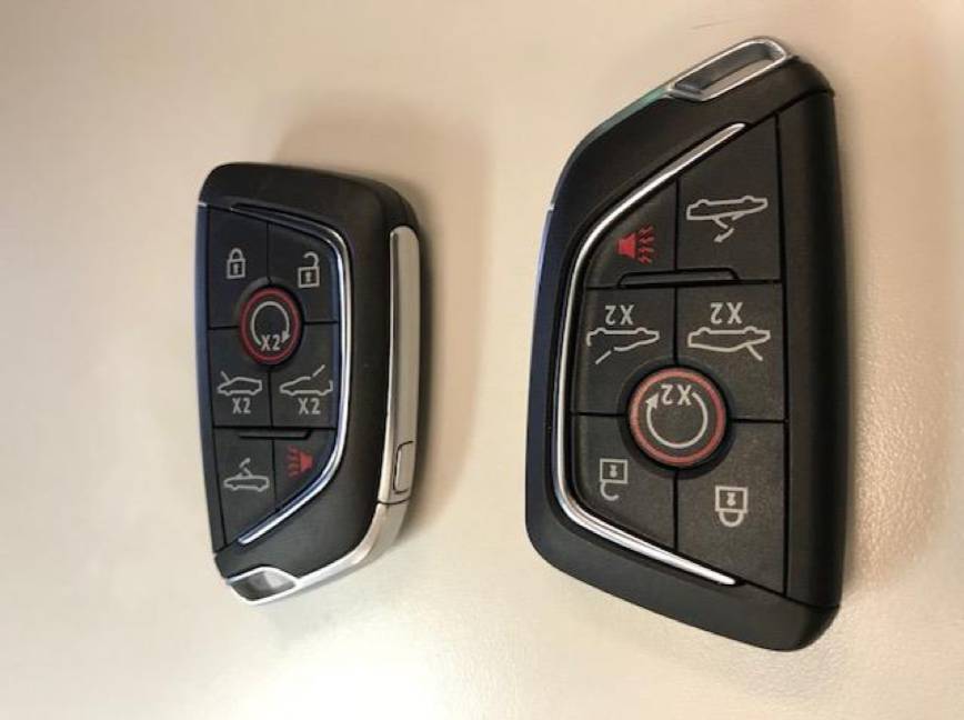 c8 corvette key fob cover