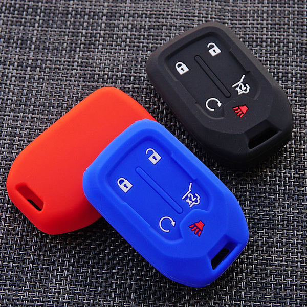 BROVACS Silicone Cover Protector Case Skin Jacket fit for RENAULT 3 Button Smart Card Key Remote Fob CV2351 Black