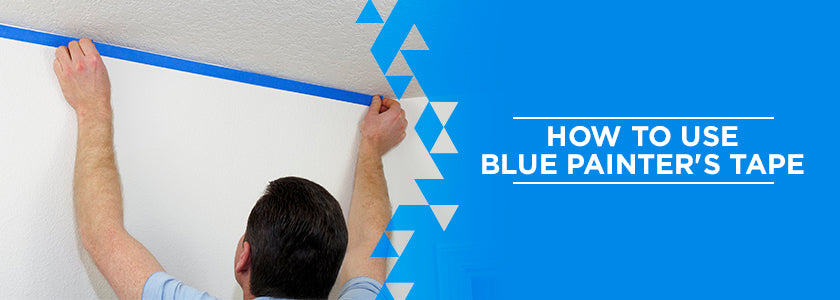 How to Use Blue Painter's Tape