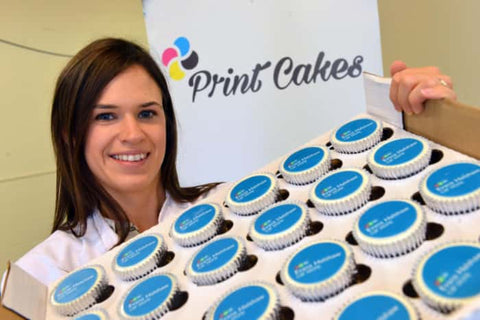 Print Cakes Logo Cupcakes