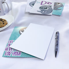 Write to a friend with a journaling card