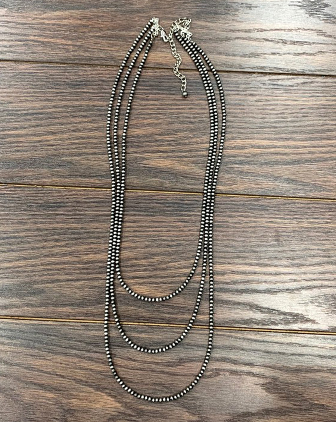 30-in Long 4mm Navajo Pearl Necklace