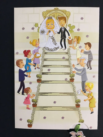 Wedding Invitation With Illustrations