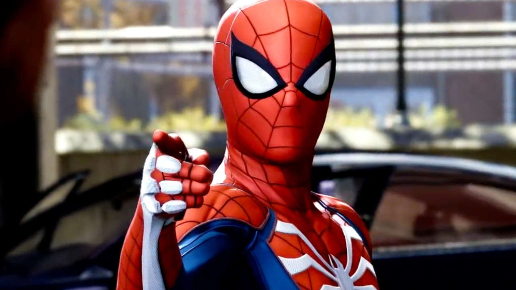 spider man ps4 shopping