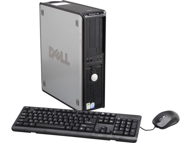 Dell Optiplex 755 Desktop PC 4GB RAM, 128GB Solid State Drive + 2TB HDD,  DVD-RW Win 10 Keyboard Mouse