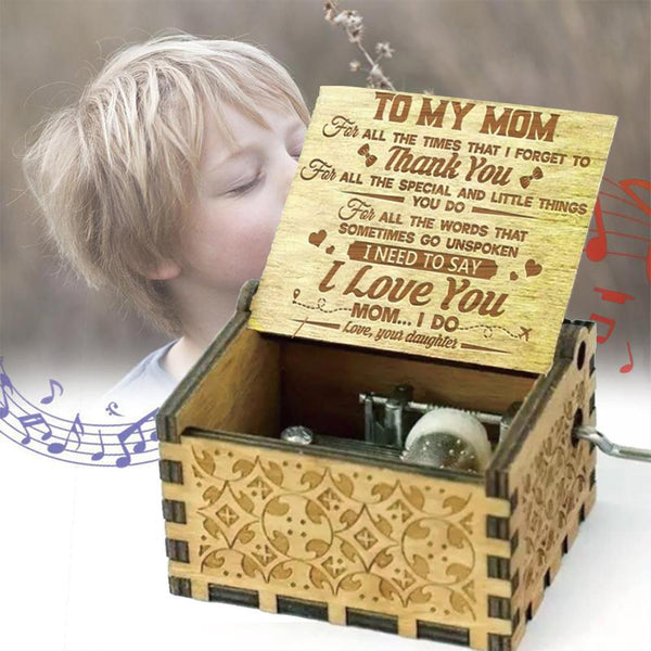 mom to daughter music box