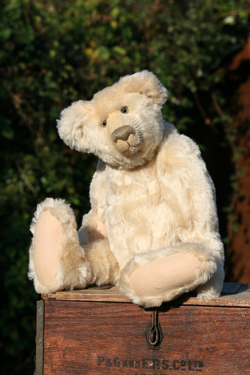 Alfred Albert 16 Inch Traditional Jointed Mohair Teddy Bear Sewing Pat Wild But Gorgeous