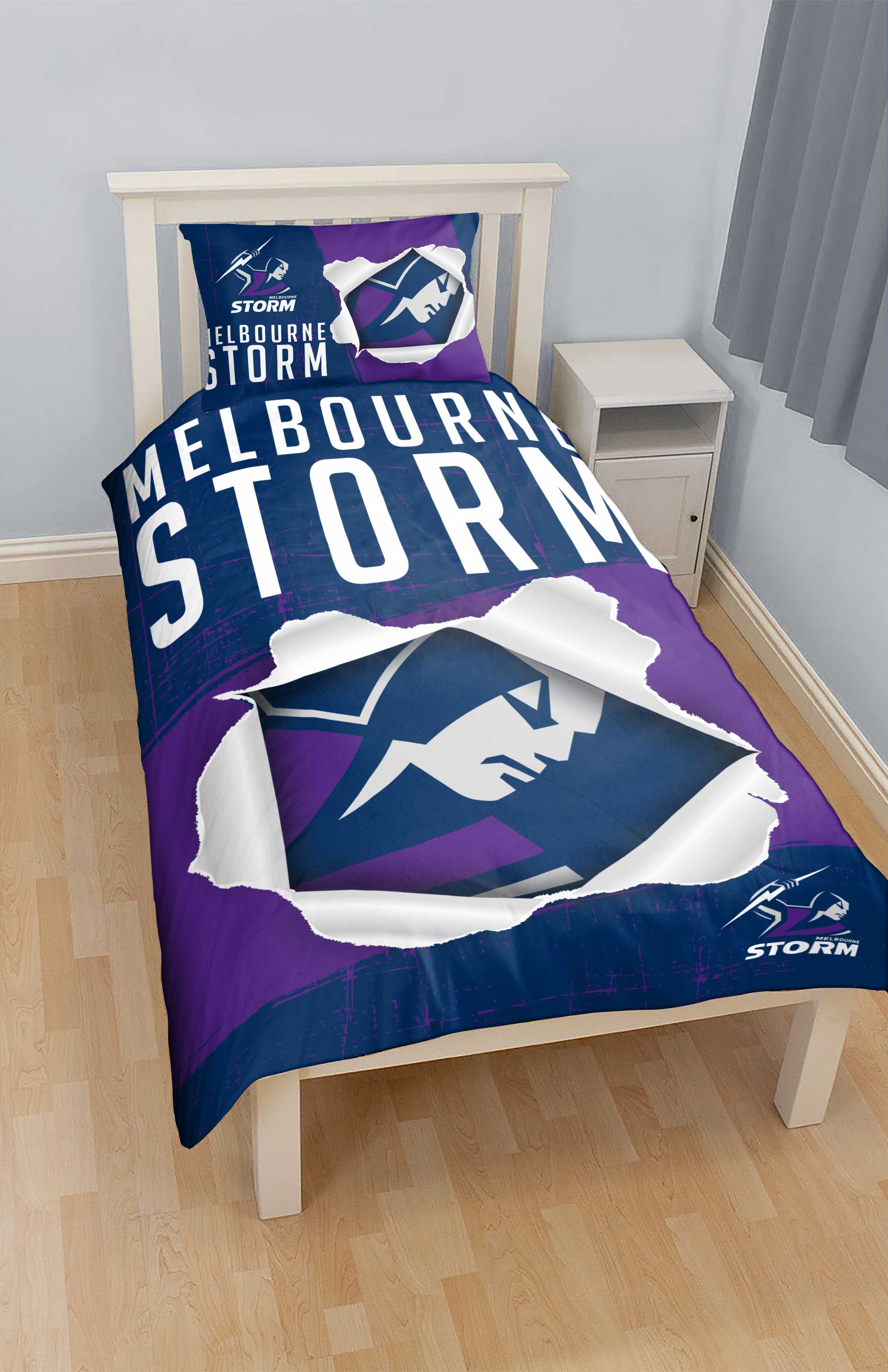 melbourne storm quilt cover