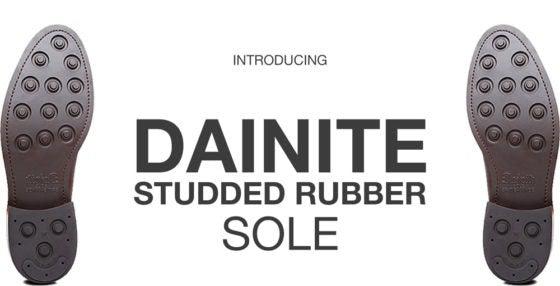 New Dainite Studded Rubber Soles for 