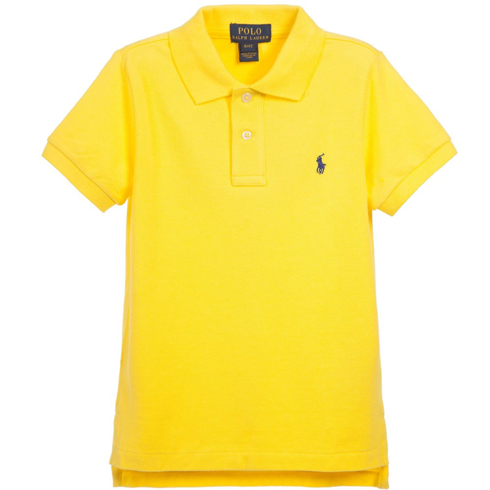 yellow polo shirt ralph lauren