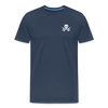 T-shirt Skull Skate - bleu marine