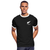 T-shirt contrasté Noir et Blanc New Zealand Rugby - noir/blanc