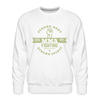 Sweat Col Rond Blanc MMA - blanc