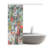 Rideau de douche Stickers New York-Maison et jardin > Accessoires de salle de bain > Rideaux de douche-Urban Corner