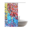 Rideau de douche Graffiti Robot-Maison et jardin > Accessoires de salle de bain > Rideaux de douche-Urban Corner