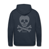 Sweat-shirt à capuche Skull Code Petya - marine