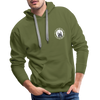 Sweat-shirt à capuche Urban Corner - vert olive