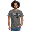 T-shirt American Big Block - gris graphite