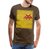 T-shirt Invader Pixel Art - marron bistre