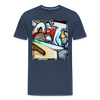 T-shirt Street Life - bleu marine