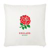 Coussin et housse de 45 x 45 cm England Rugby - blanc nature