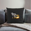 Coussin et housse de 45 x 45 cm Turbo Charger - noir