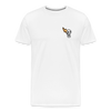 T-shirt Premium Homme Skull Thunder - blanc