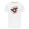 T-shirt turbo Infinit power - blanc