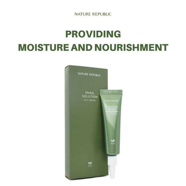 NATURE REPUBLIC Snail Solution Eye Cream 30ml