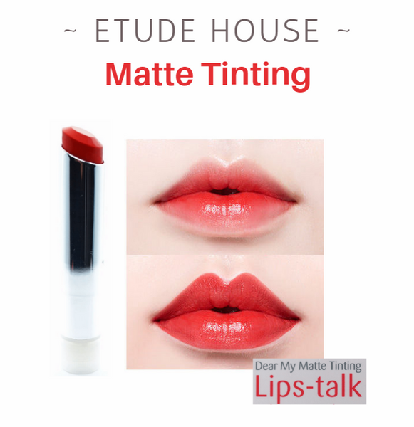 Etude House - Dear My Matte Tinting Lips-Talk (#RD303)