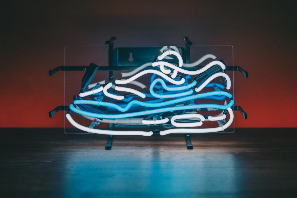 air max neon light