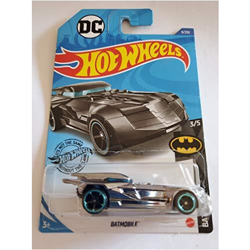 Hot Wheels Dc Batman Batmobile Cromo Oro #9 2020 Nuevo En Tarjeta Corta 