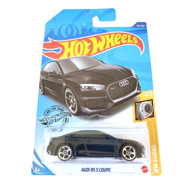 Hot Wheels 2020 Hw Turbo Audi RS 5 Coupe, Black 118/250 – Toy Choo 