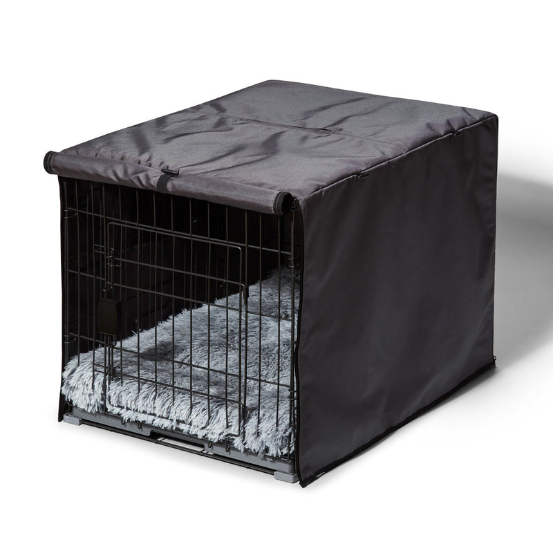 what does a dog crate cover do