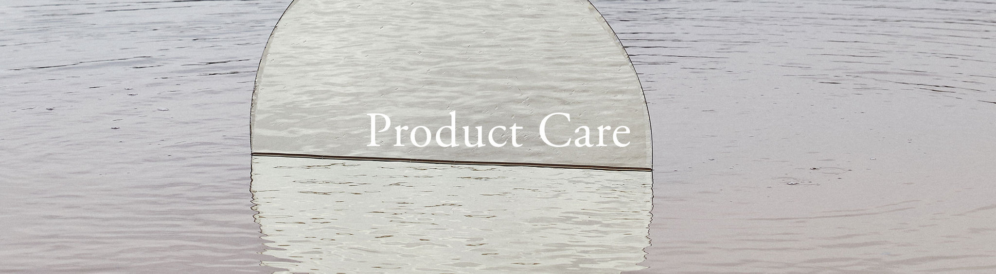 Product Care Header