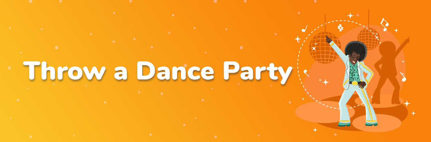 dance party with children fun activity