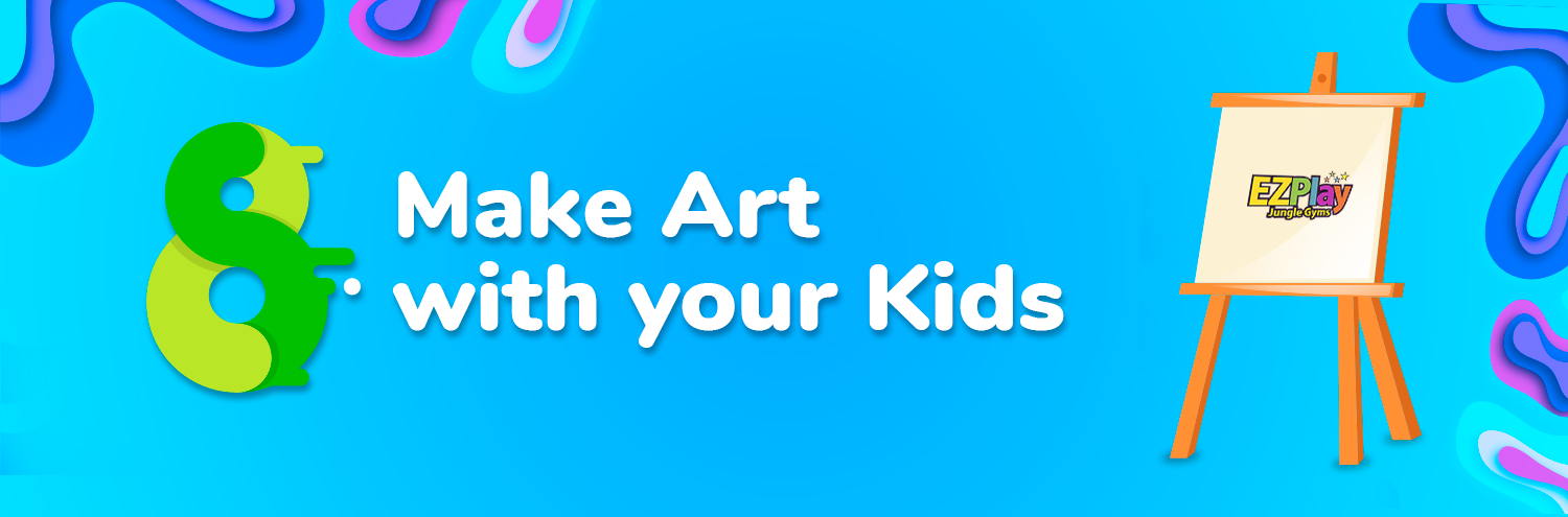 Make art with kids to improve creative thinking