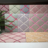 Fermoie Burgundy Rabanna Ribbon Memo Board / Burgundy Ribbon