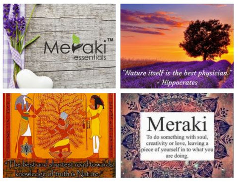 Meraki Essentials - 100% Pure & Natural Essentials & Carrier Oils