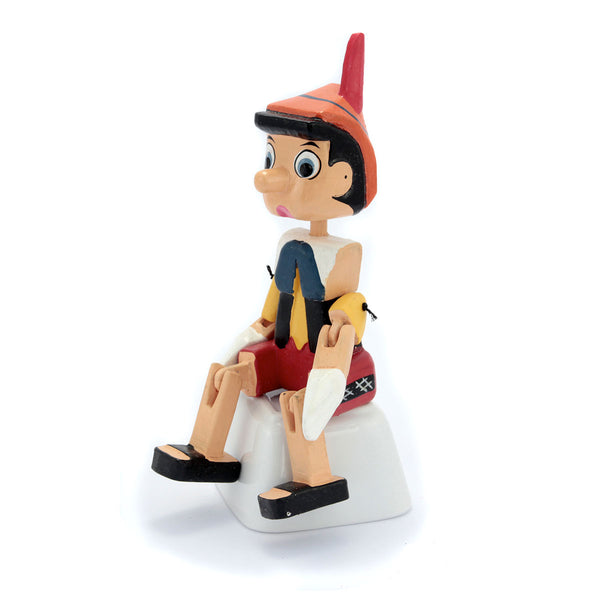 antique wooden pinocchio doll