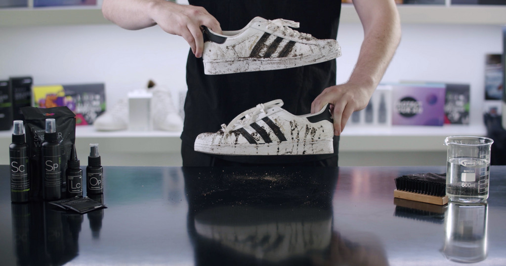 how to make adidas superstars white again