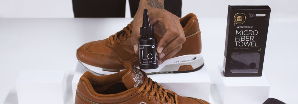 leather sneaker care