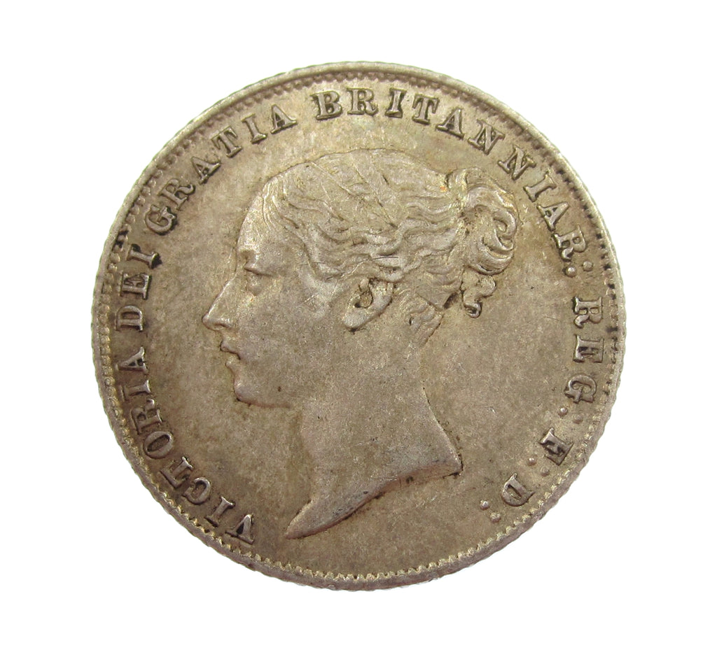Victoria 1859 Sixpence Ef Coopers Coins
