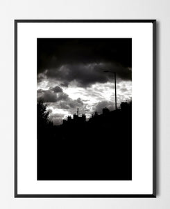 🌴NEW: CLOUDS OVER SHELBOURNE ROAD 8.3 x 11.7 (A4) MEDIUM PHOTOGRAPHIC PRINT LIMITED EDITION