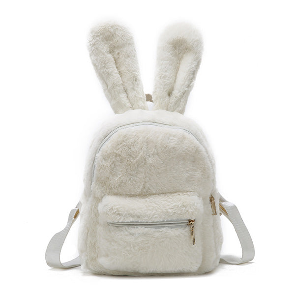 mini backpack fluffy