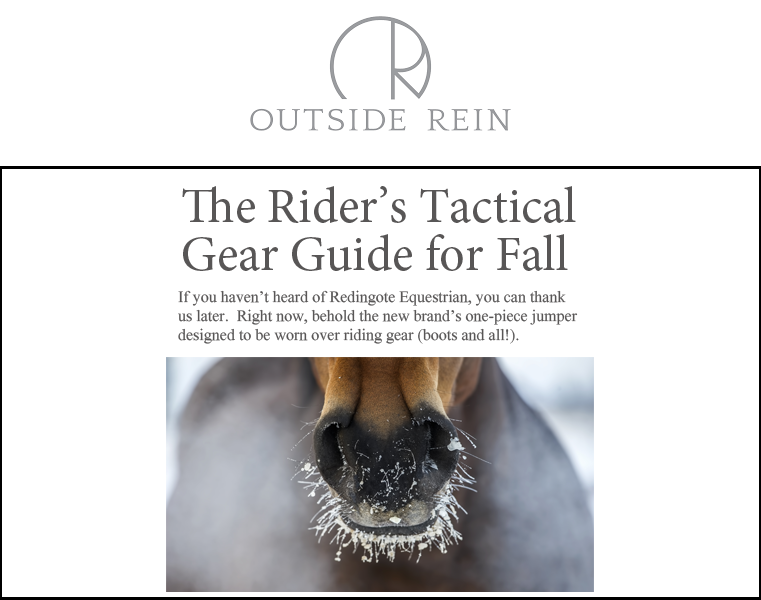 Redingote Equestrian - Outerwear, Riding, Trainer