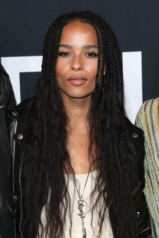 Zoe Kravitz with locs