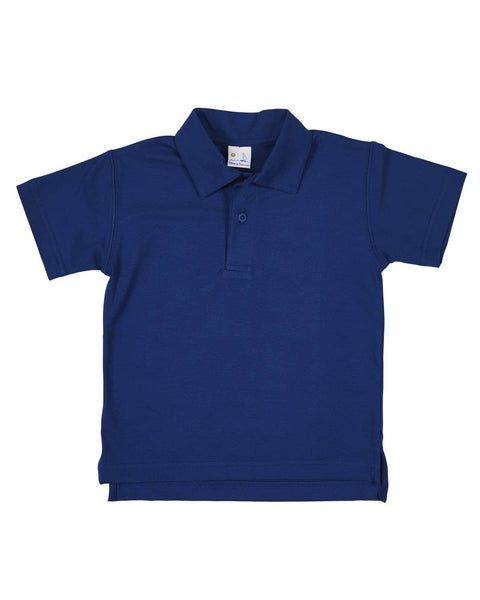 french navy polo shirt