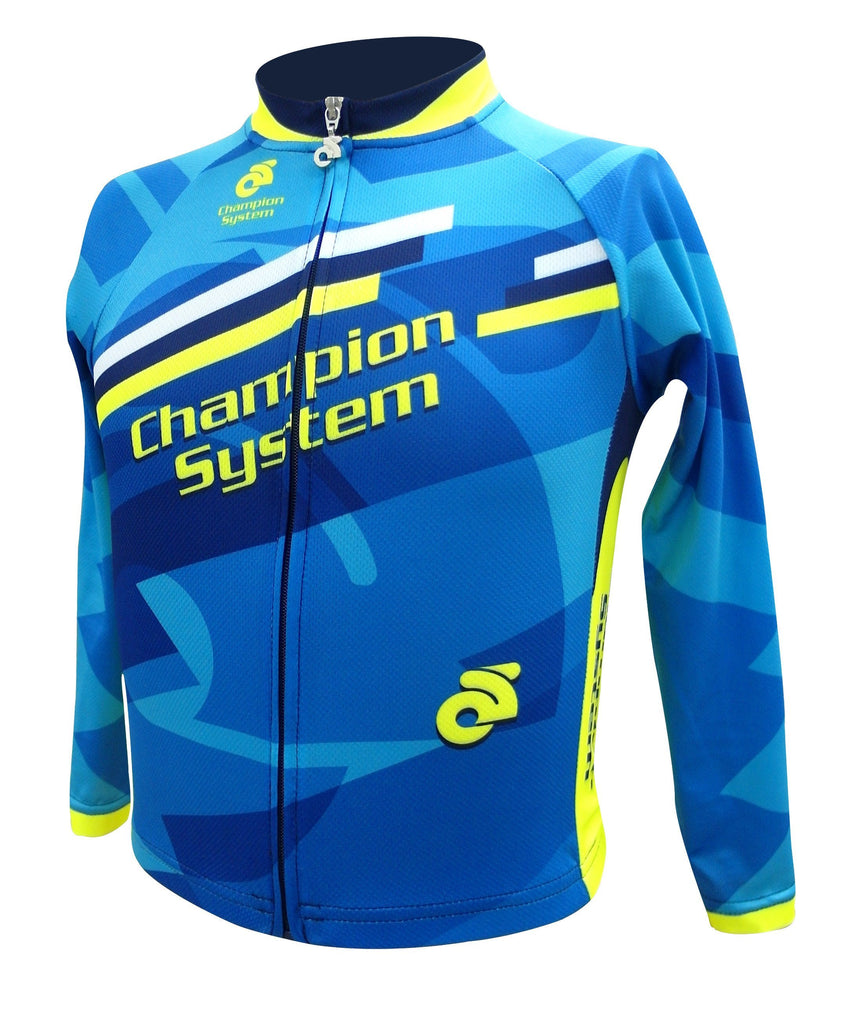 childrens long sleeve cycling jersey