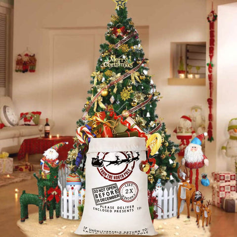 Christmas Traditions santa sack bag